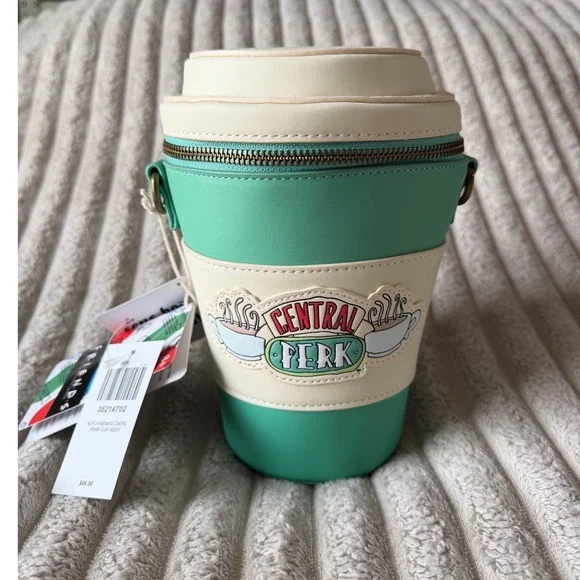 Loungefly Friends Central Perk Mini Backpack and Scented Coffee Cup Bag Set - Picture 3 of 10